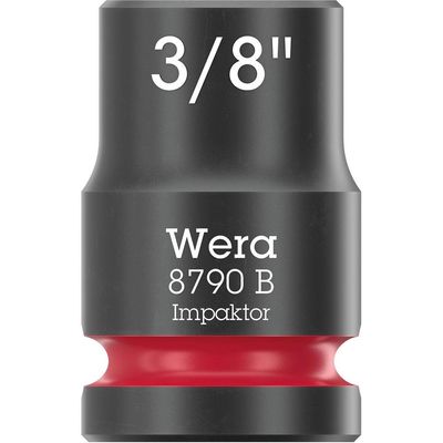 Wera 8790 B Zyklop 3/8" Drive Hexagon Impaktor Socket Imperial