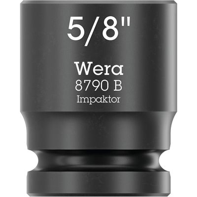 Wera 8790 B Zyklop 3/8" Drive Hexagon Impaktor Socket Imperial