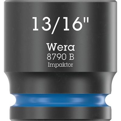 Wera 8790 B Zyklop 3/8" Drive Hexagon Impaktor Socket Imperial