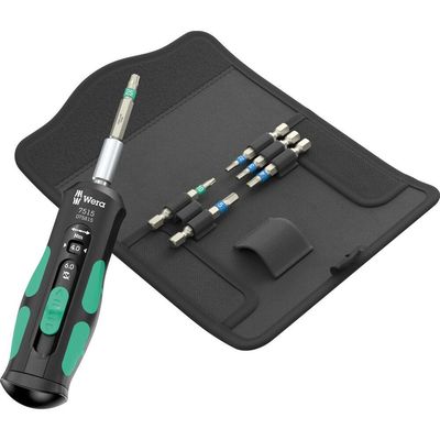 Wera 7515/7 Kraftform 7 Piece Bicycle Torque Screwdriver Set