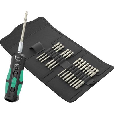 Wera 7515/16 Kraftform 16 Piece Safe Torque Speed Screwdriver Set