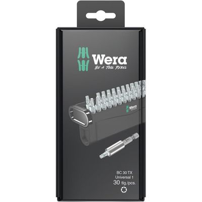 Wera 30 Piece Torx Screwdriver Bit Set