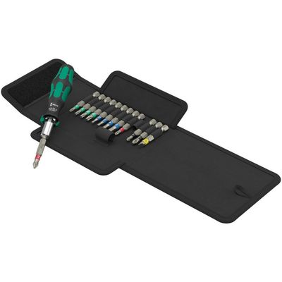Wera 838 RA S Kraftform Kompakt 14 Piece Ratchet Screwdriver Set