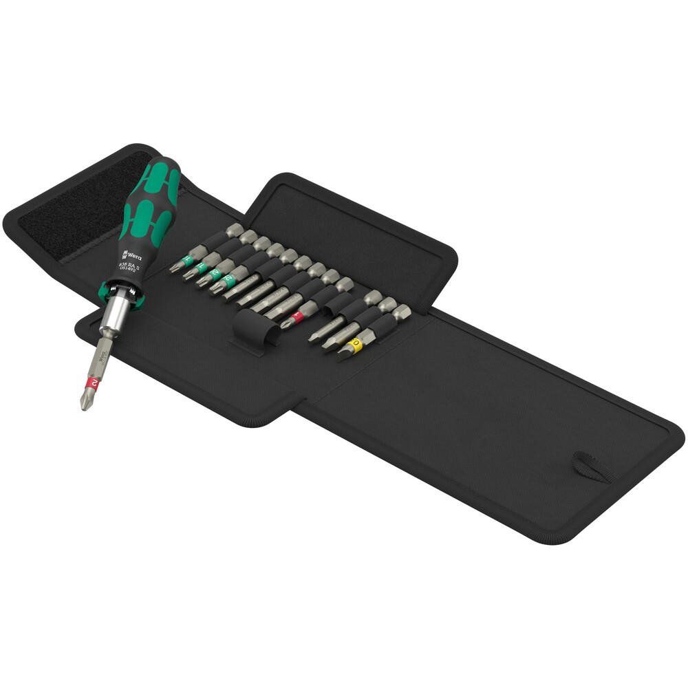 Wera 838 RA S Kraftform Kompakt 14 Piece Ratchet Screwdriver Set - Image 1