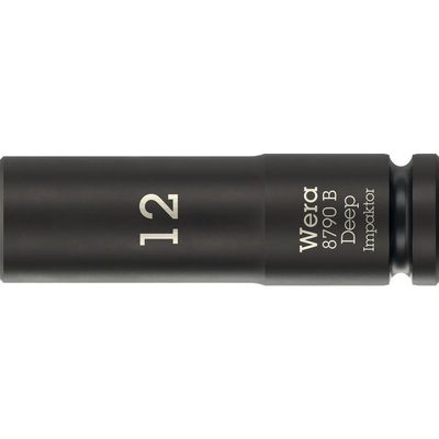 Wera 8790 B Impaktor 3/8" Drive Deep Hexagon Impact Socket