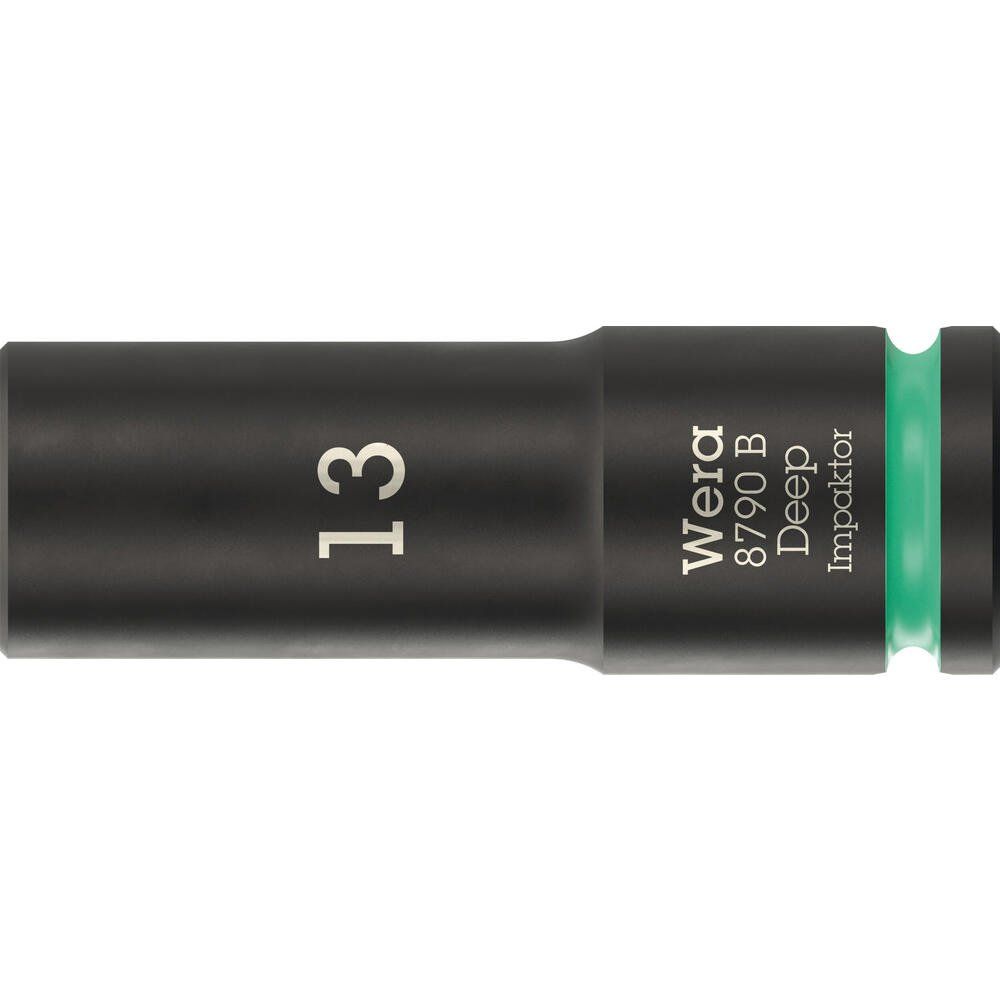 Wera 8790 B Impaktor 3/8" Drive Deep Hexagon Impact Socket - Image 1