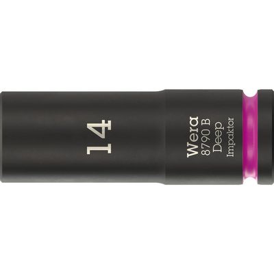 Wera 8790 B Impaktor 3/8" Drive Deep Hexagon Impact Socket