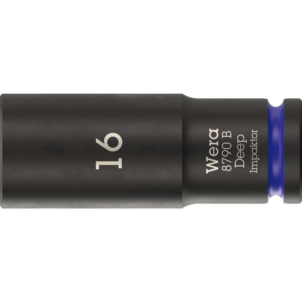 Wera 8790 B Impaktor 3/8" Drive Deep Hexagon Impact Socket - Image 1