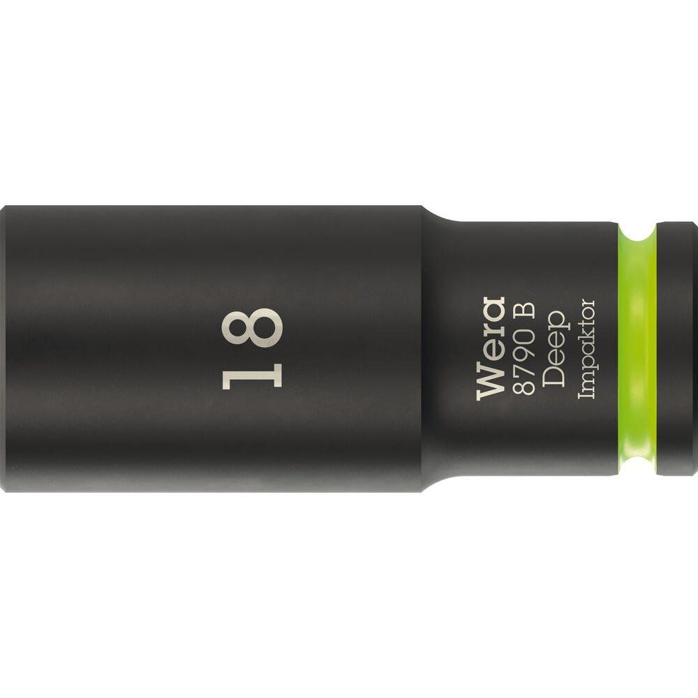 Wera 8790 B Impaktor 3/8" Drive Deep Hexagon Impact Socket - Image 1