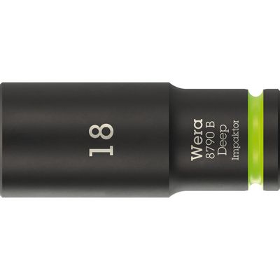 Wera 8790 B Impaktor 3/8" Drive Deep Hexagon Impact Socket