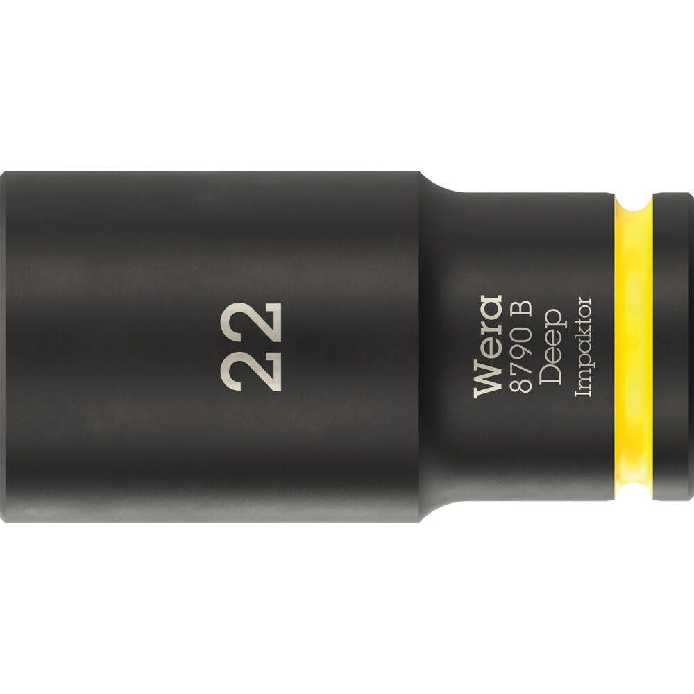 Wera 8790 B Impaktor 3/8" Drive Deep Hexagon Impact Socket - Image 1