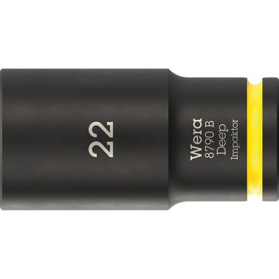 Wera 8790 B Impaktor 3/8" Drive Deep Hexagon Impact Socket