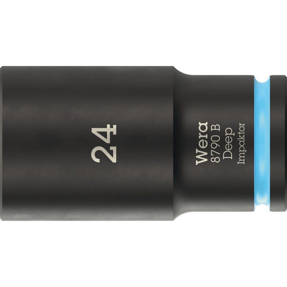Wera 8790 B Impaktor 3/8" Drive Deep Hexagon Impact Socket - Image 1