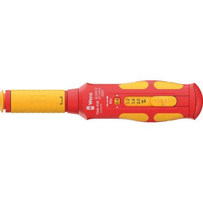 Wera 7508 Kraftform VDE Insulated Safe Torque Speed Torque Screwdriver