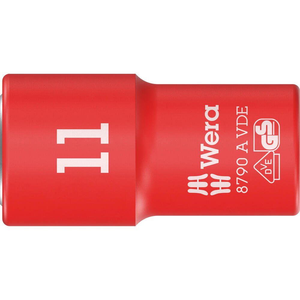 Wera 8790 A Zyklop VDE Insulated 1/4" Drive Hexagon Socket - Image 1