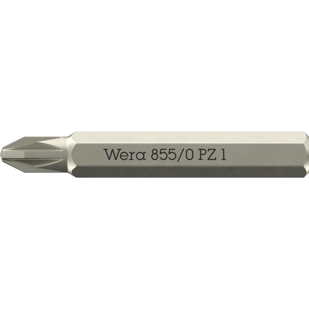 Wera 855/0 4mm Hex Drive Micro Pozi Screwdriver Bits - Image 1