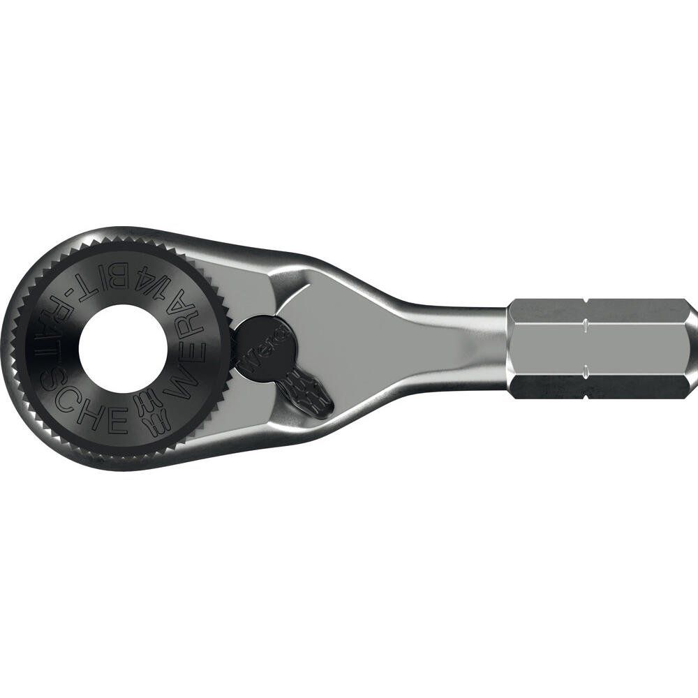 Wera 8011 Zyklop 1/4" Drive Mini 4 Angle Bit Ratchet Adaptor - Image 1