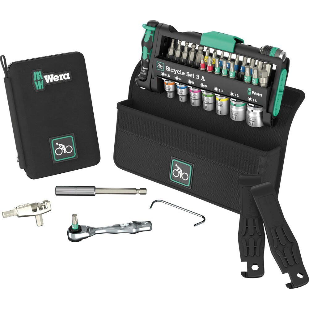 Wera 40 Piece Bicycle Repair Screwdriver and Socket Set 3 A - Image 1
