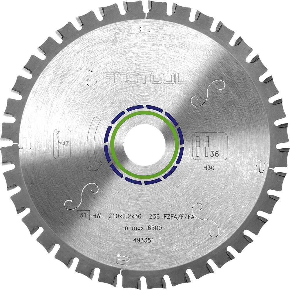 Festool Steel Cutting Circular Saw Blade 210mm 36T 30mm - Image 1