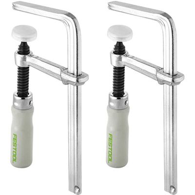 Festool FSZ 120 Guide Rail Clamps Pack of 2