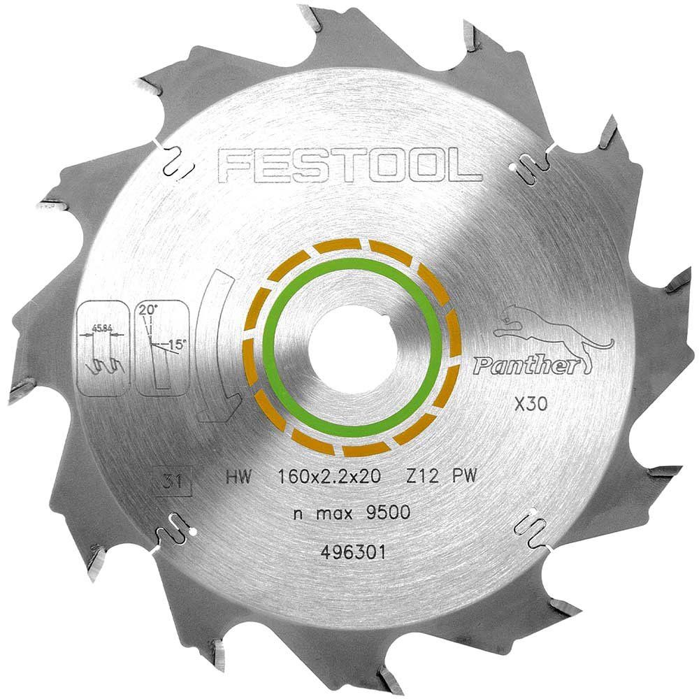 Festool Rip Cut Wood Cutting Circular Saw Blade 160mm 160mm 12T 20mm - Image 1
