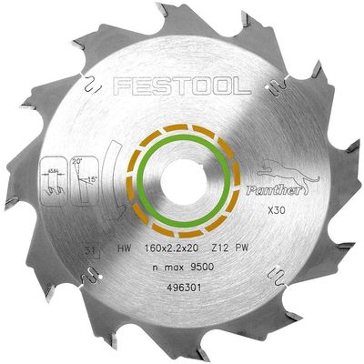 Festool Rip Cut Wood Cutting Circular Saw Blade 160mm 160mm 12T 20mm
