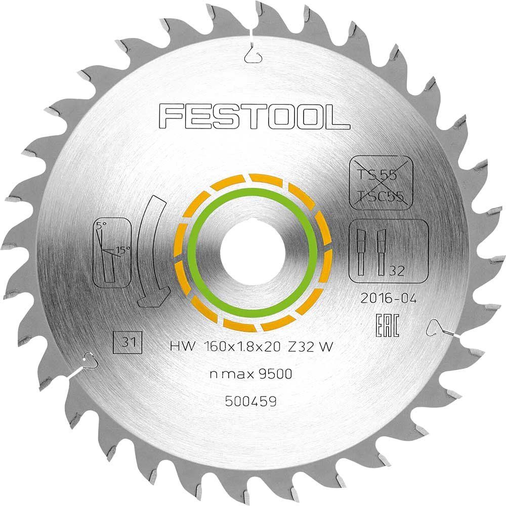 Festool Fine Tooth Wood Cutting Circular Saw Blade 216mm 60T 30mm - Image 1