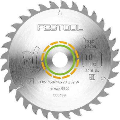 Festool Fine Tooth Wood Cutting Circular Saw Blade 216mm 60T 30mm