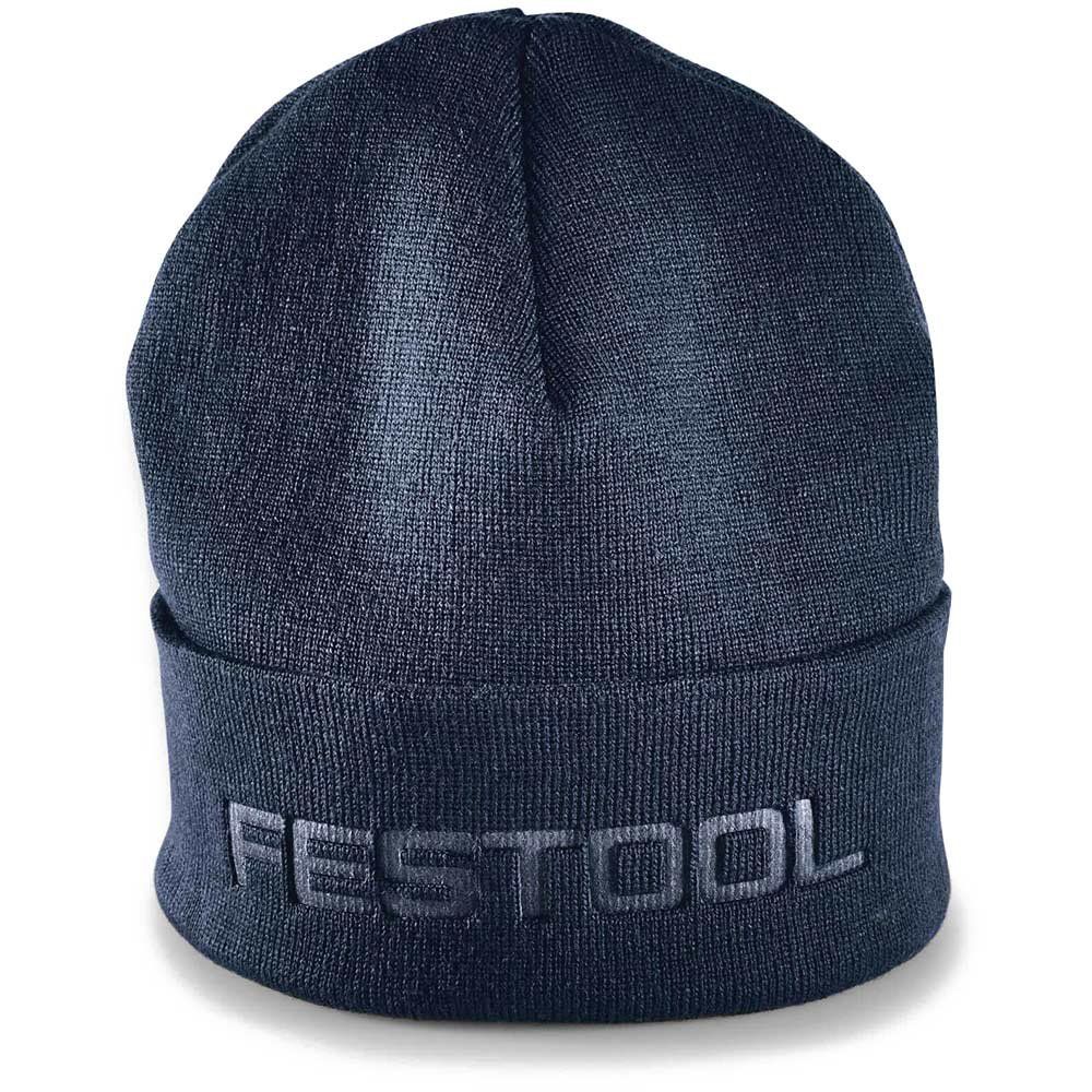 Festool Fan Knitted Beanie Hat Blue One Size - Image 1
