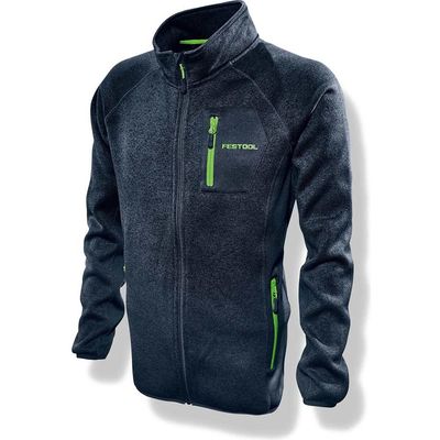 Festool Fan Mens Sweat Shirt Jacket Blue M