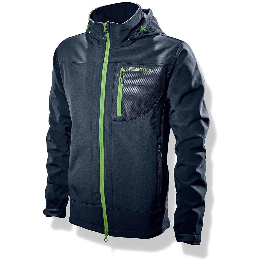Festool Fan Mens Softshell Jacket Blue M - Image 1