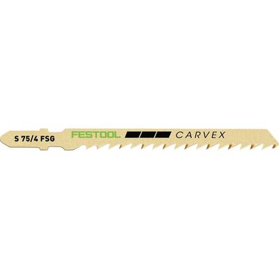 Festool S75/4FSG Carvex Universal Wood Jig Saw Blades Pack of 5