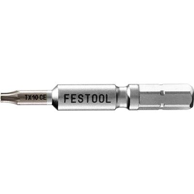 Festool Centrotec Torx Screwdriver Bits T10 50mm Pack of 2
