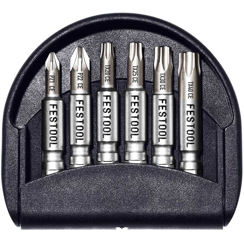 Festool 12 Piece Centrotec Screwdriver Bit Set - Image 1