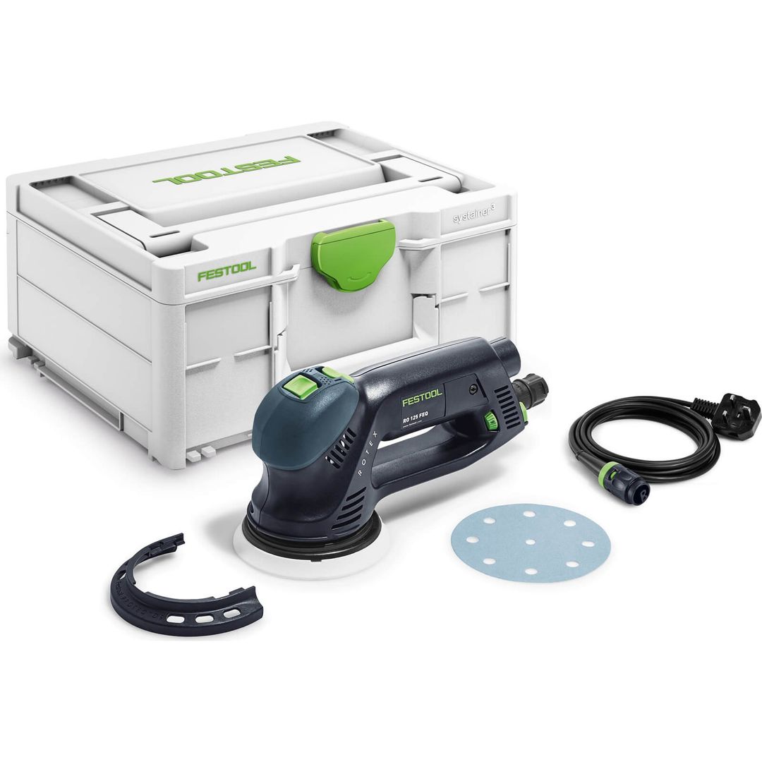 Festool RO 125 FEQ-Plus ROTEX Geared Eccentric Sander 125mm 240v - Image 1