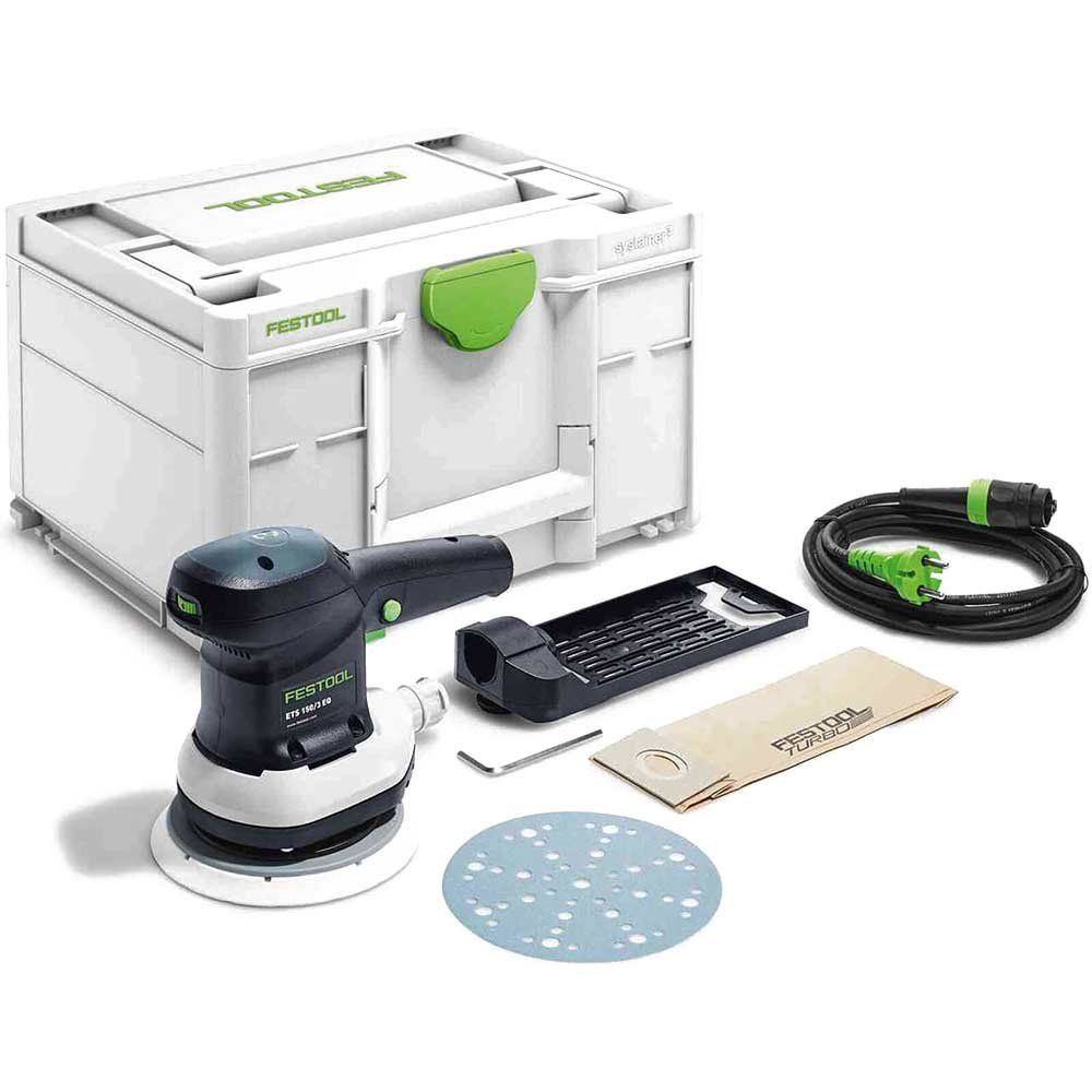 Festool ETS 150/3 EQ-Plus Eccentric Sander 150mm 240v - Image 1