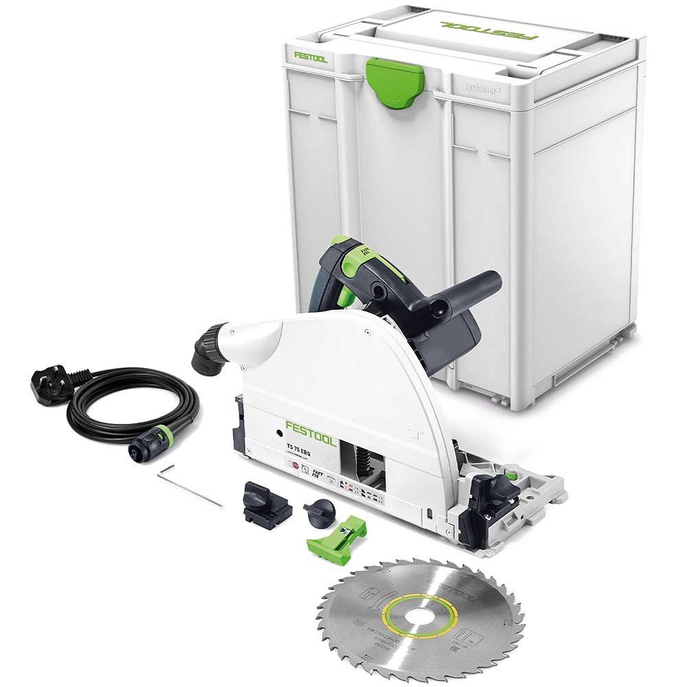 Festool TS75 EBQ Plus Plunge Cut Circular Saw 240v - Image 1