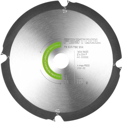 Festool TS55 F Abrasive Materials Circular Saw Blade 160mm 160mm 4T 20mm