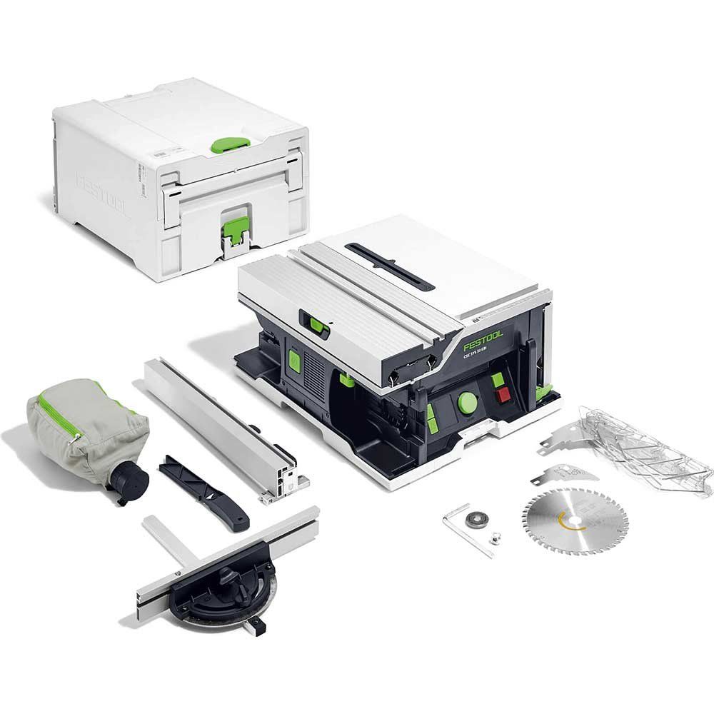 Festool CSC SYS 50 EBI Brushless Precison Table Saw No Batteries No Battery Charger Case - Image 1