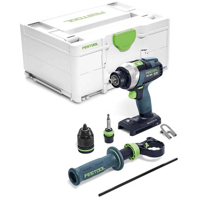 Festool TDC 18/4 QUADRIVE 18v Cordless Combi Drill No Batteries No Battery Charger Case