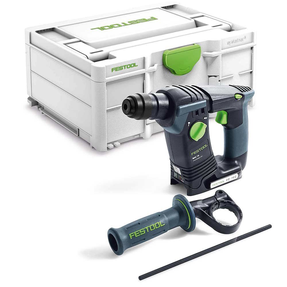 Festool BHC18 18v Cordless Brushless SDS Plus Hammer Drill No Batteries No Battery Charger Case - Image 1