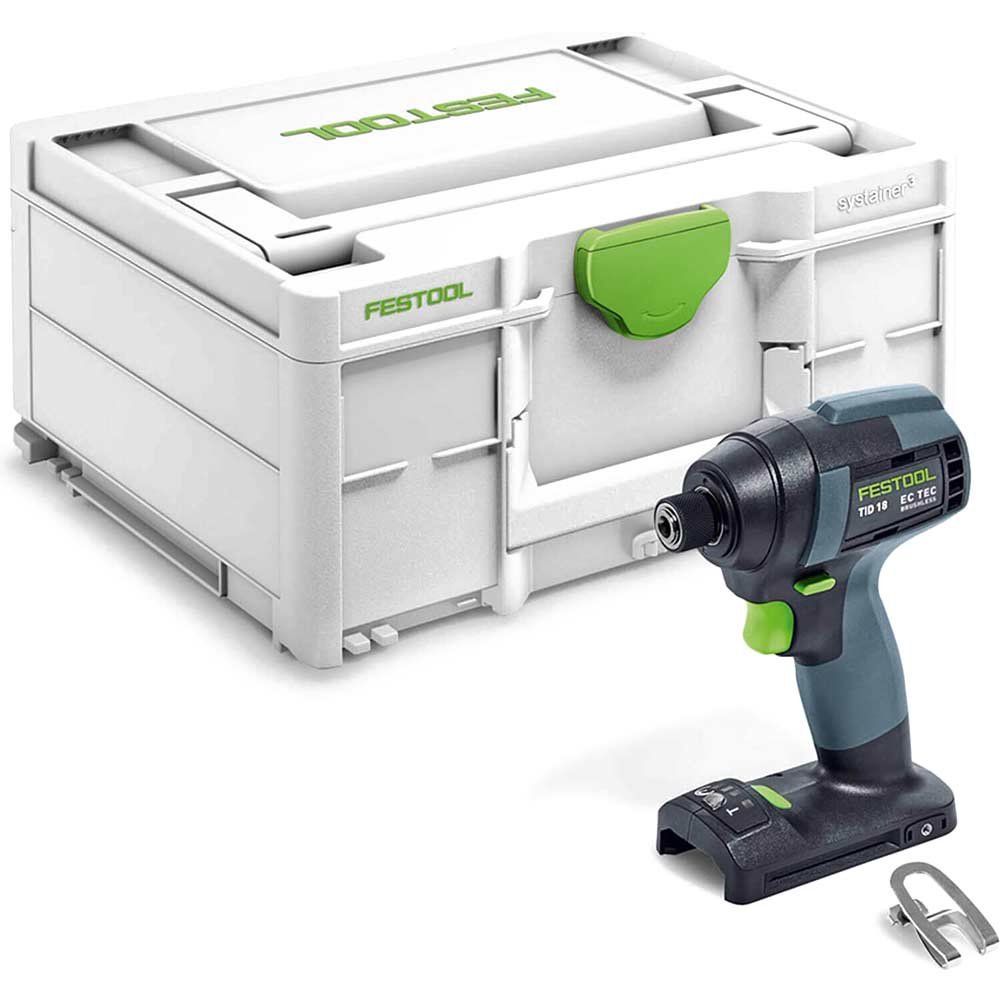 Festool TID 18 C 18v Cordless Impact Driver No Batteries No Battery Charger Case - Image 1