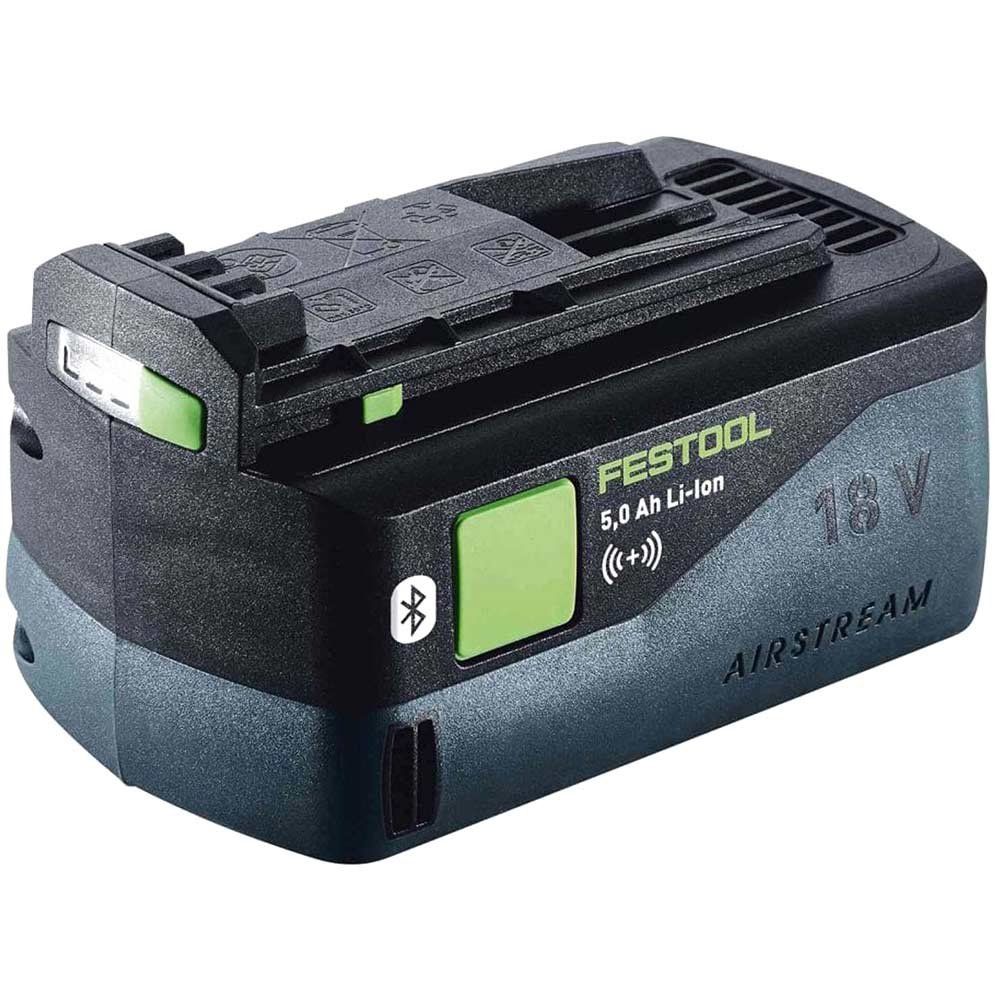 Festool BP18 18v AirStream Li-Ion Battery with Bluetooth 5ah 5ah - Image 1