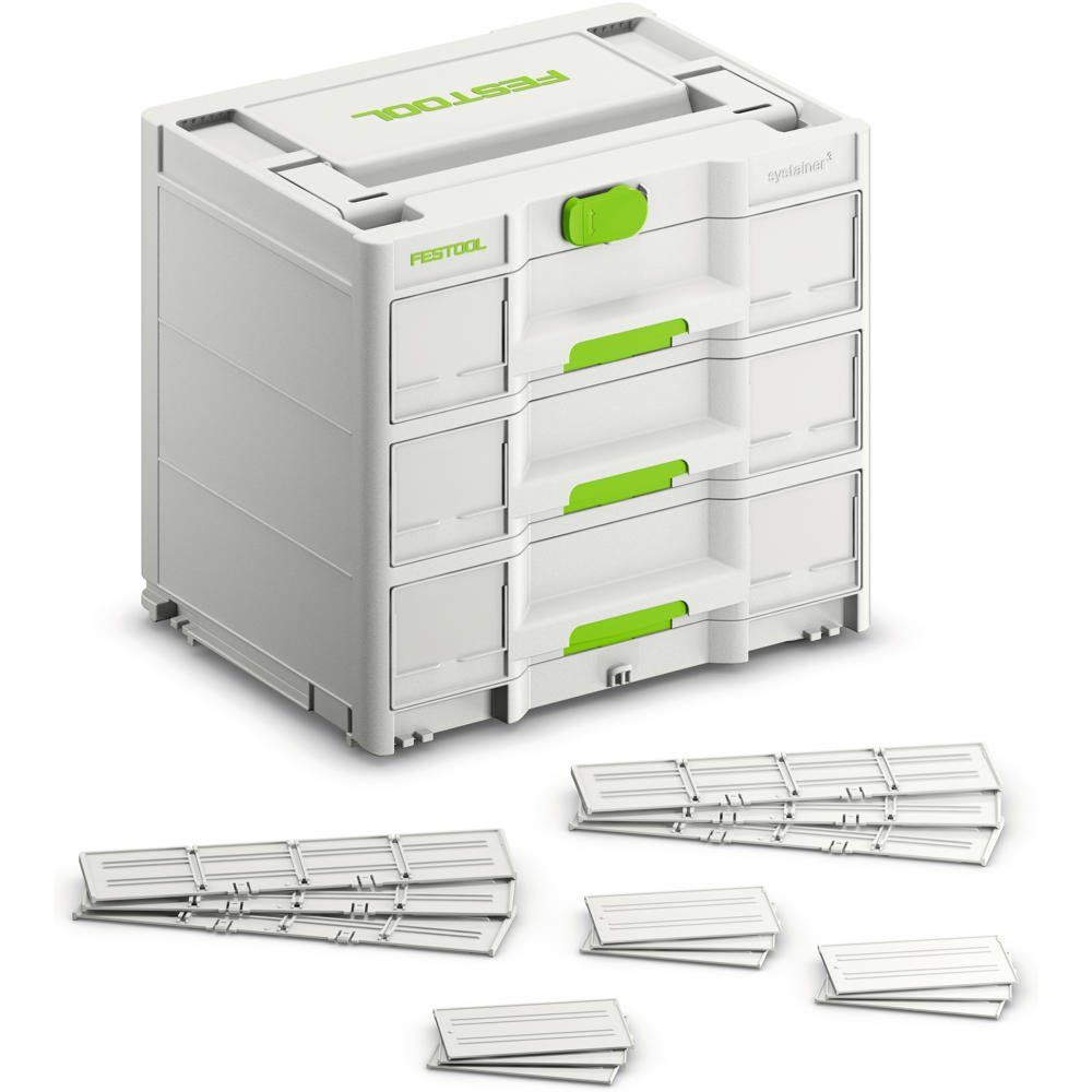 Festool SYS3-SORT/3 M 337 Sortainer Case - Image 1