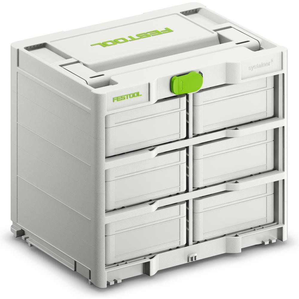 Festool SYS3-RK/6 M 337-Set Systainer Rack - Image 1