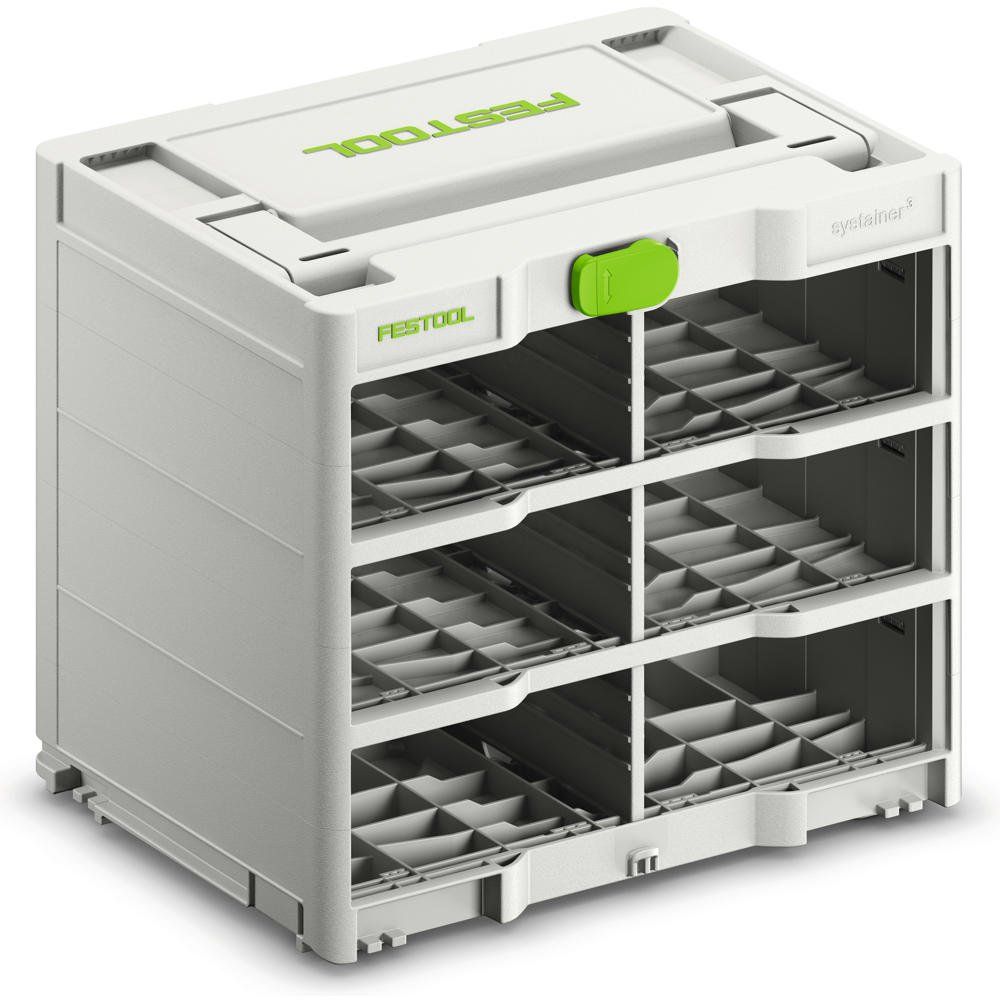 Festool SYS3-RK/6 M 337 Systainer Rack - Image 1