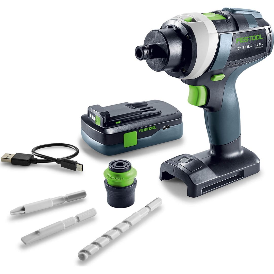 Festool Fan TY-TPC Toy Cordless Drill - Image 1