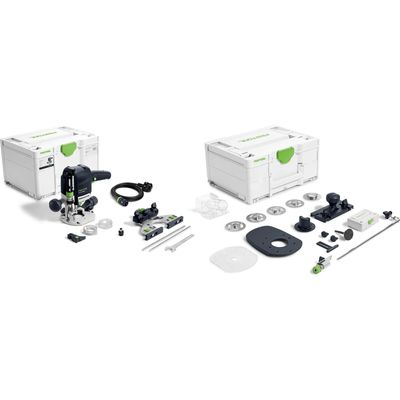 Festool OF 1010 REBQ-Plus 1/4" Plunge Router and Accessories Set 240v
