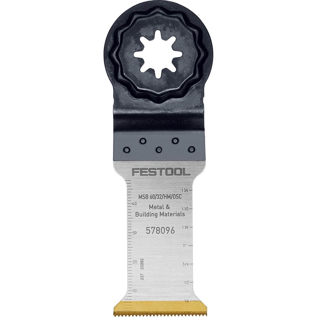 Festool Starlock Plus Carbide Oscillating Multi Tool Plunge Blade 32mm Pack of 1 - Image 1