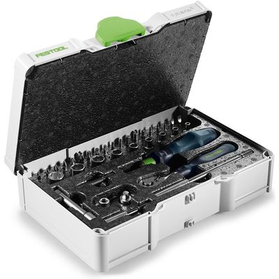 Festool 37 Piece 1/4" Drive Socket Set in Mini Systainer